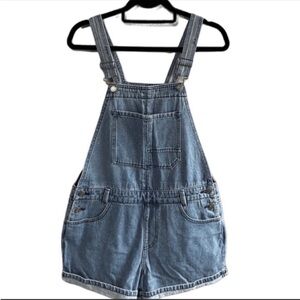 NWT Element Leavin Tonite cotton denim vintage inspired short overalls. Size 29